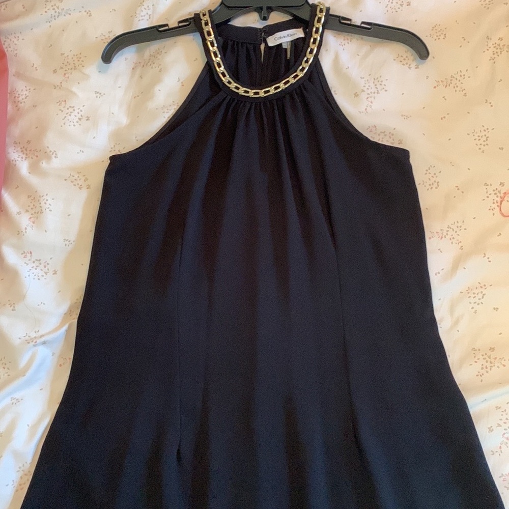 Calvin Klein black little dress . In good condition.
